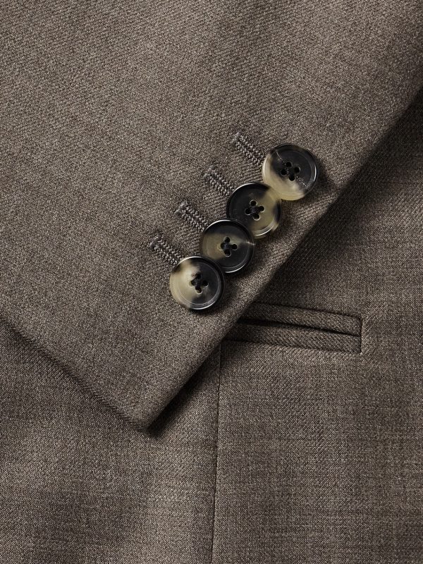Double-Breasted Wool-Twill Suit Jacket - CU Double-Breasted Wool-Twill Suit Jacket - CU