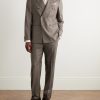 Double-Breasted Wool-Twill Suit Jacket - OU Double-Breasted Wool-Twill Suit Jacket - OU