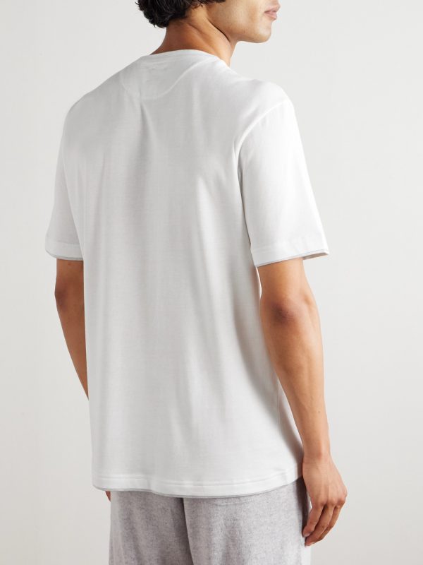 Giza Cotton-Jersey T-Shirt - BK Giza Cotton-Jersey T-Shirt - BK
