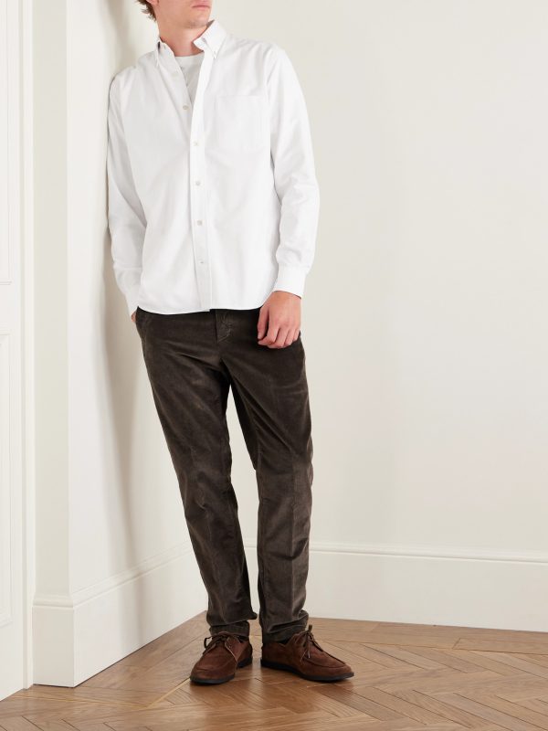Button-Down Collar Cotton Oxford Shirt - OU Button-Down Collar Cotton Oxford Shirt - OU