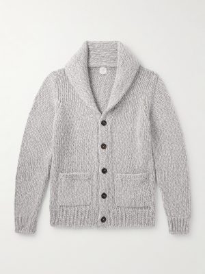 Slim-Fit Shawl-Collar Cashmere Cardigan