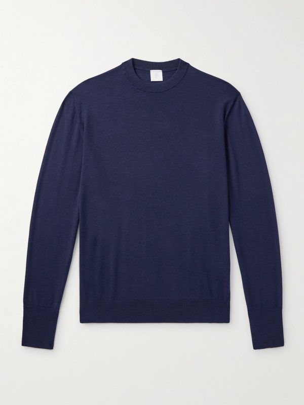Slim-Fit Merino Wool Sweater Slim-Fit Merino Wool Sweater