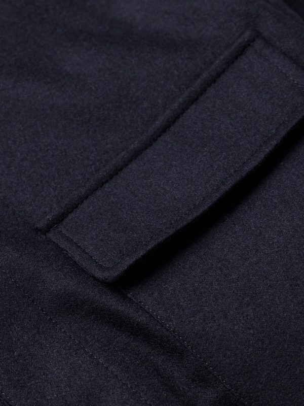 Wool-Blend Overshirt - CU