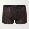 Leopard-Print Stretch-Cotton Boxer Briefs Leopard-Print Stretch-Cotton Boxer Briefs