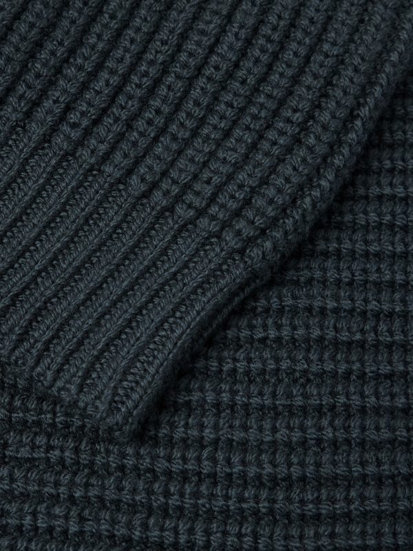 Ribbed Wool and Cashmere-Blend Sweater - CU Ribbed Wool and Cashmere-Blend Sweater - CU