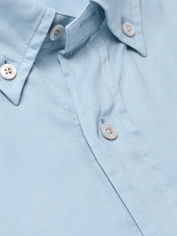 Button-Down Collar Lyocell Shirt - CU Button-Down Collar Lyocell Shirt - CU