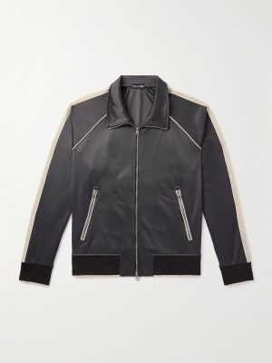 Striped Jersey Track Jacket Striped Jersey Track Jacket