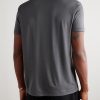 Lyocell and Cotton-Blend Jersey T-Shirt - BK Lyocell and Cotton-Blend Jersey T-Shirt - BK