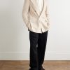 Richard Double-Breasted Linen and Wool-Blend Suit Jacket - OU
