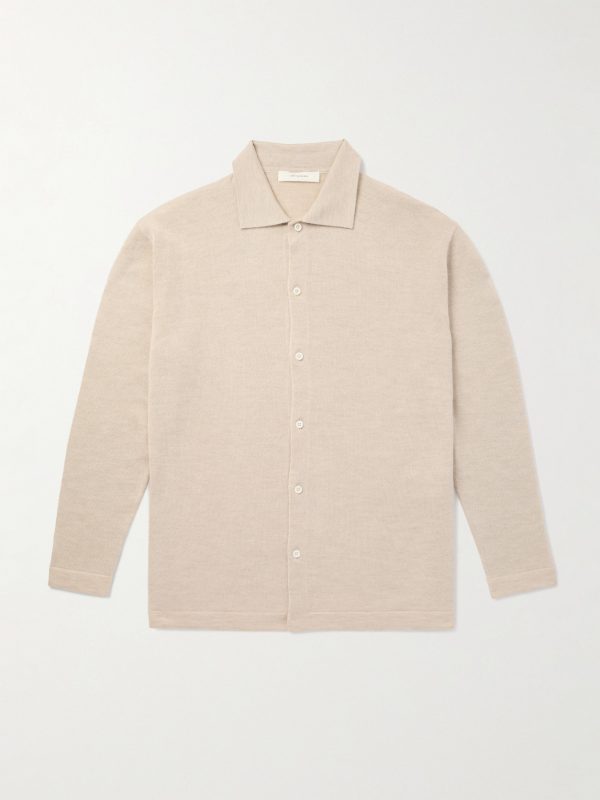 Sunset Cashmere and Silk-Blend Shirt