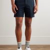 Straight-Leg Pleated Stretch-Cotton Twill Shorts - FR Straight-Leg Pleated Stretch-Cotton Twill Shorts - FR