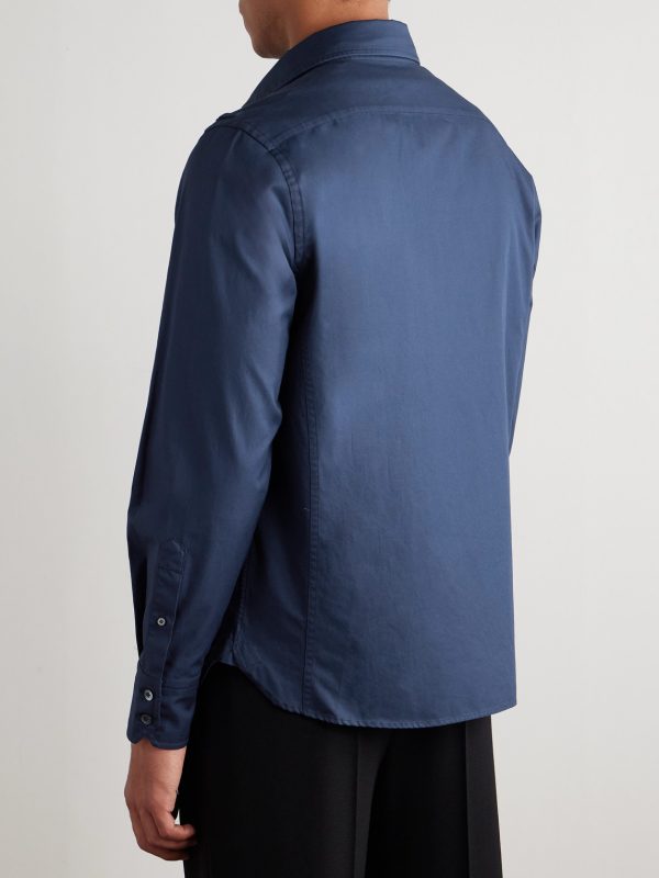Cotton-Twill Shirt - BK Cotton-Twill Shirt - BK