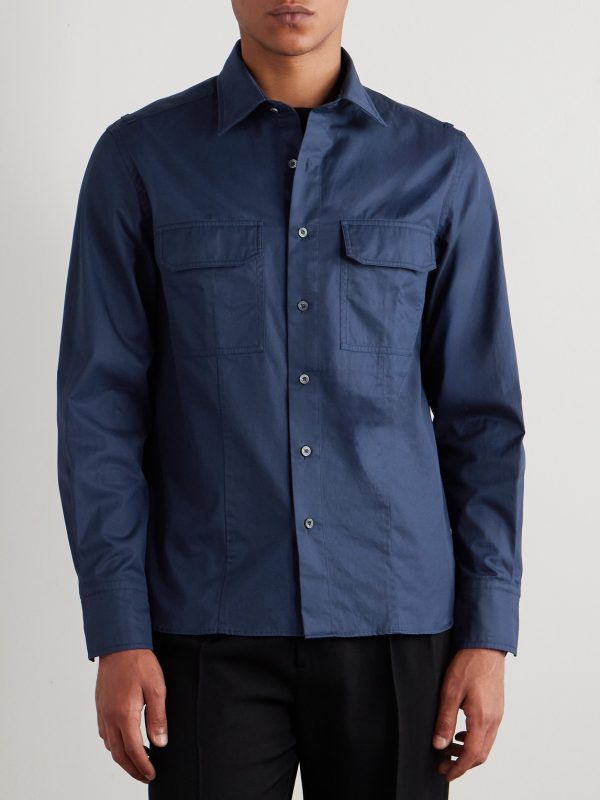 Cotton-Twill Shirt - FR Cotton-Twill Shirt - FR