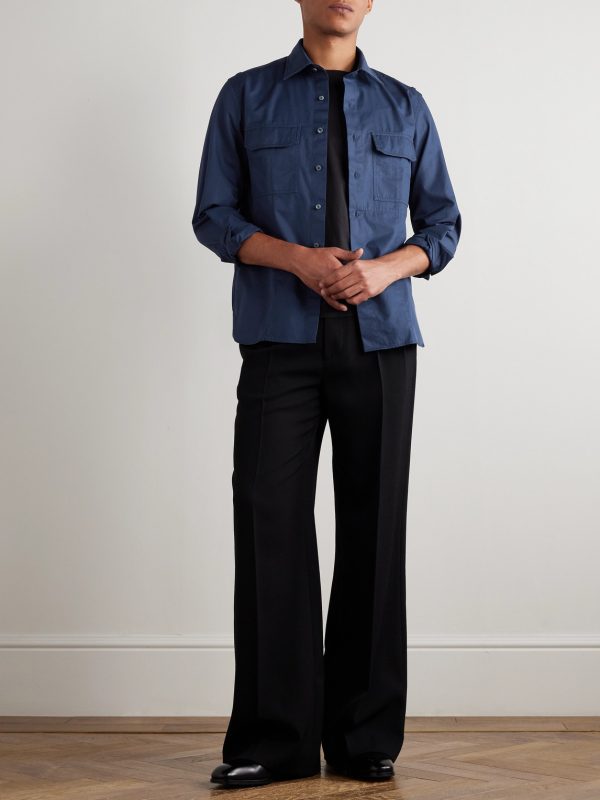Cotton-Twill Shirt - OU Cotton-Twill Shirt - OU