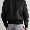 Coated Cotton-Canvas Bomber Jacket - BK