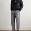 Coated Cotton-Canvas Bomber Jacket - OU