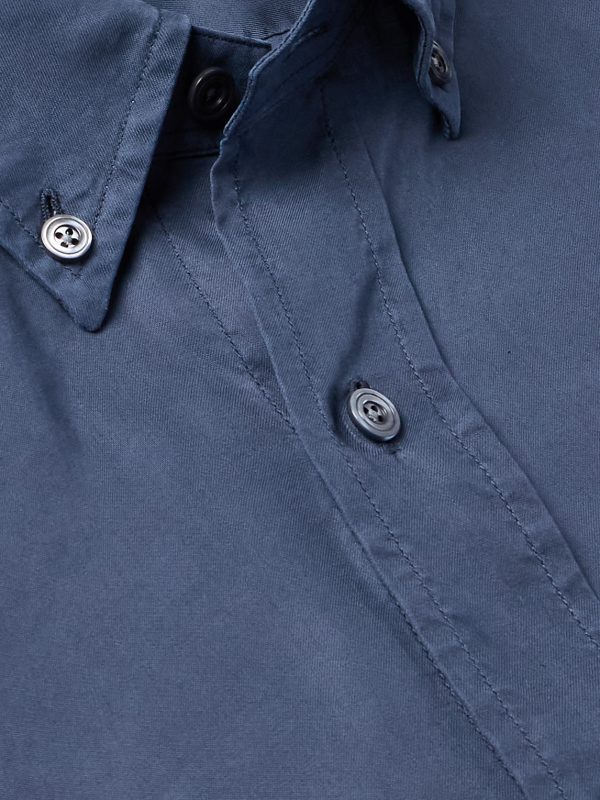 Button-Down Collar Lyocell-Twill Shirt - CU Button-Down Collar Lyocell-Twill Shirt - CU