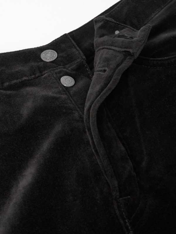 Icon Straight-Leg Cotton-Velvet Suit Trousers - E1 Icon Straight-Leg Cotton-Velvet Suit Trousers - E1