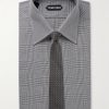 Prince of Wales Checked Cotton-Poplin Shirt - E1 Prince of Wales Checked Cotton-Poplin Shirt - E1