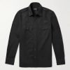 Cotton and Silk-Blend Twill Shirt Cotton and Silk-Blend Twill Shirt