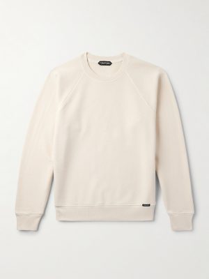 Logo-Appliquéd Garment-Dyed Cotton-Jersey Sweatshirt Logo-Appliquéd Garment-Dyed Cotton-Jersey Sweatshirt