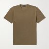 Lyocell and Cotton-Blend Jersey T-Shirt Lyocell and Cotton-Blend Jersey T-Shirt