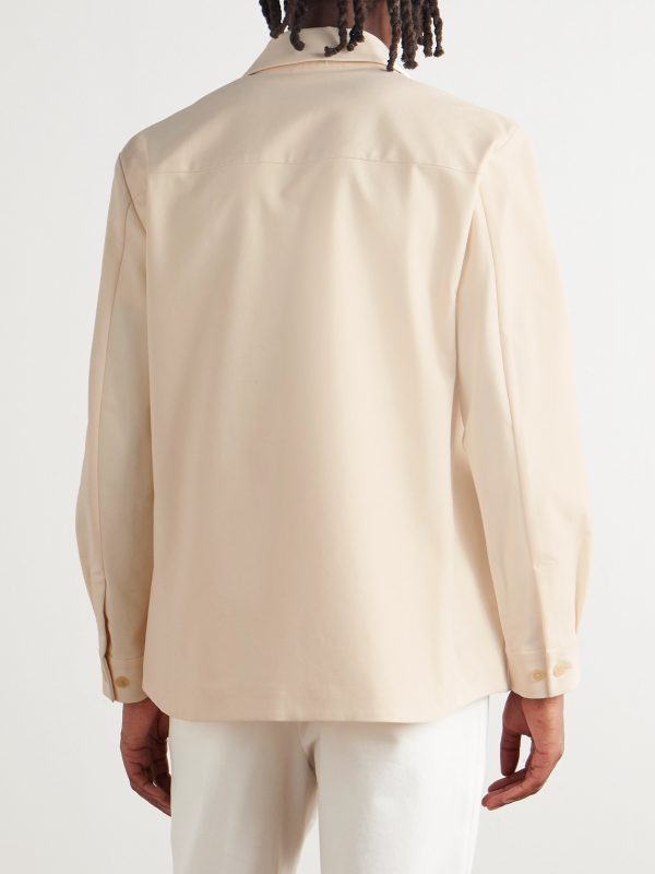 Jerome Cotton-Blend Overshirt - BK Jerome Cotton-Blend Overshirt - BK