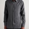 Cotton and Cashmere-Blend Shirt - FR