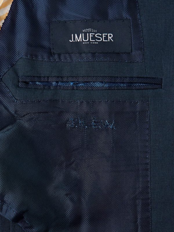 Waverly Slim-Fit Linen Suit Jacket - E1 Waverly Slim-Fit Linen Suit Jacket - E1
