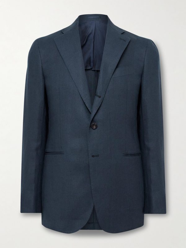 Waverly Slim-Fit Linen Suit Jacket Waverly Slim-Fit Linen Suit Jacket
