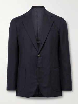 Waverly Wool-Hopsack Blazer Waverly Wool-Hopsack Blazer