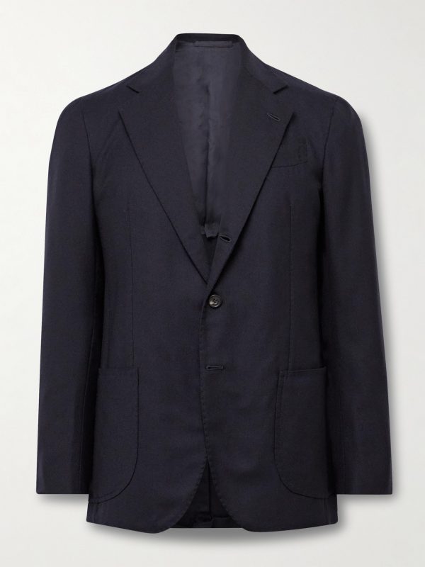 Waverly Wool-Hopsack Blazer Waverly Wool-Hopsack Blazer