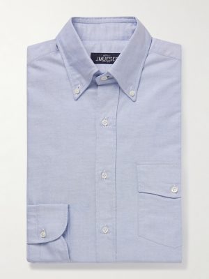 Slim-Fit Button-Down Collar Cotton Oxford Shirt
