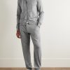Tapered Cashmere and Silk-Blend Sweatpants - OU Tapered Cashmere and Silk-Blend Sweatpants - OU