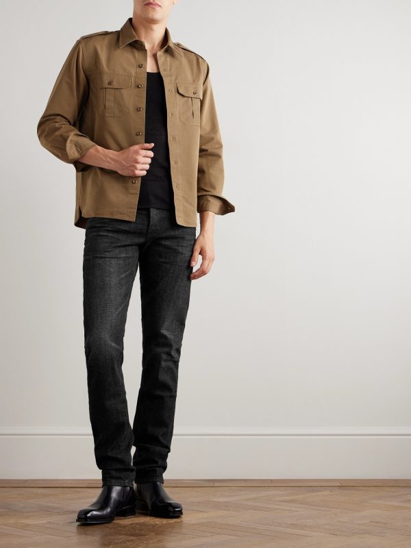 Slim-Fit Selvedge Jeans - OU