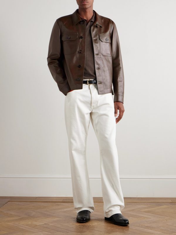 Leather Jacket - OU Leather Jacket - OU