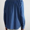 Neapolitan Slim-Fit Cotton-Chambray Shirt - BK