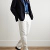 Neapolitan Slim-Fit Cotton-Chambray Shirt - OU
