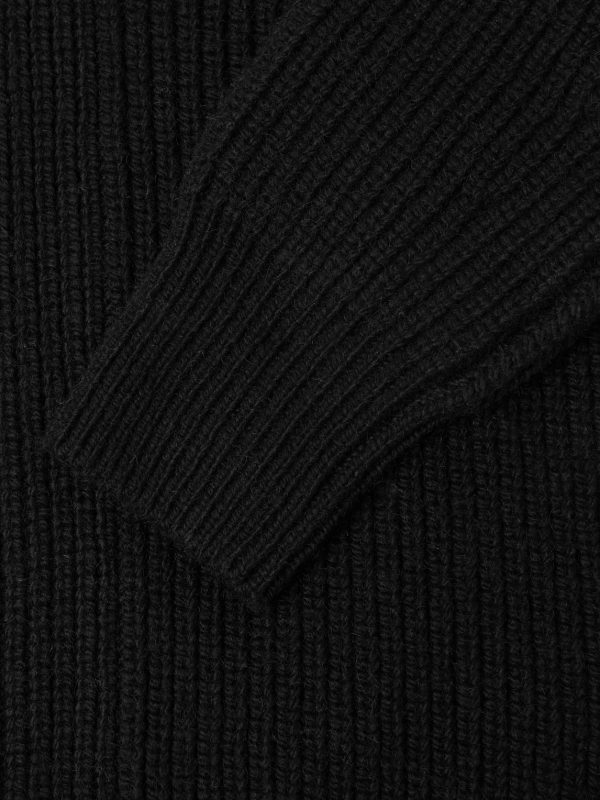 Slim-Fit Ribbed Wool and Mohair-Blend Zip-Up Cardigan - E1 Slim-Fit Ribbed Wool and Mohair-Blend Zip-Up Cardigan - E1