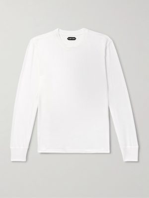 Slim-Fit Lyocell and Cotton-Blend Jersey T-Shirt