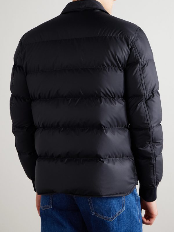 Quilted Shell Down Jacket - BK Quilted Shell Down Jacket - BK