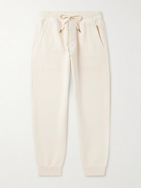 Tapered Cotton-Jersey Sweatpants Tapered Cotton-Jersey Sweatpants