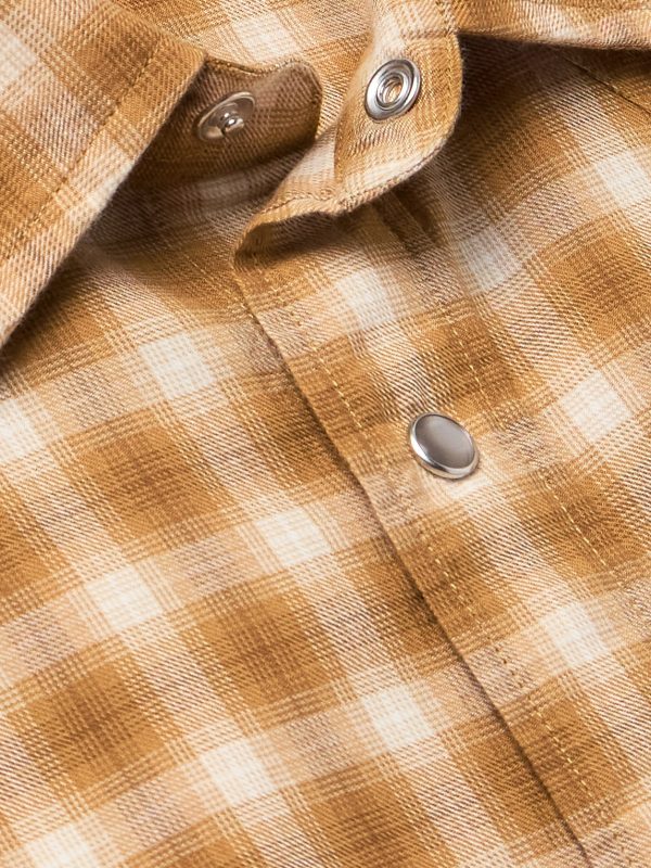 Slim-Fit Checked Cotton-Twill Shirt - CU