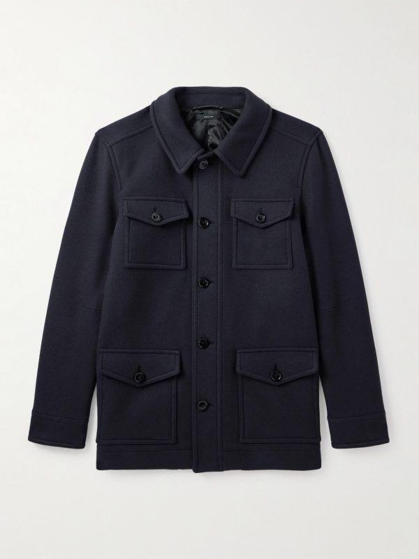 Virgin Wool Overshirt Virgin Wool Overshirt