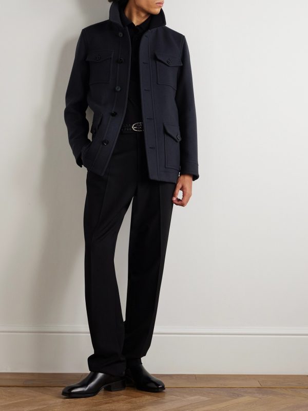 Virgin Wool Overshirt - OU Virgin Wool Overshirt - OU