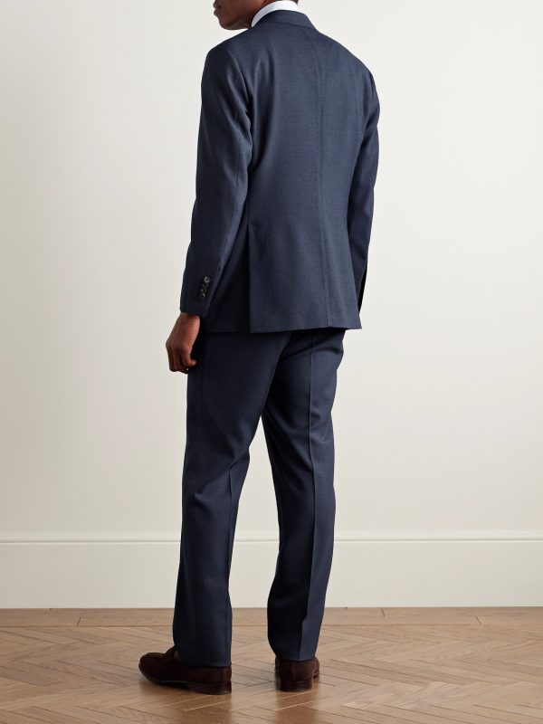 Waverly Slim-Fit Wool-Fresco Suit Jacket - BK Waverly Slim-Fit Wool-Fresco Suit Jacket - BK