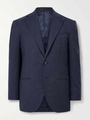 Waverly Slim-Fit Wool-Fresco Suit Jacket Waverly Slim-Fit Wool-Fresco Suit Jacket