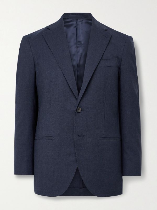 Waverly Slim-Fit Wool-Fresco Suit Jacket Waverly Slim-Fit Wool-Fresco Suit Jacket