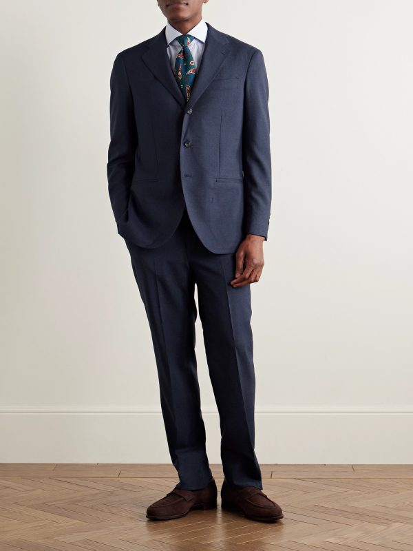 Waverly Slim-Fit Wool-Fresco Suit Jacket - OU Waverly Slim-Fit Wool-Fresco Suit Jacket - OU