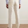 Waverly Slim-Fit Straight-Leg Linen Suit Trousers - BK Waverly Slim-Fit Straight-Leg Linen Suit Trousers - BK